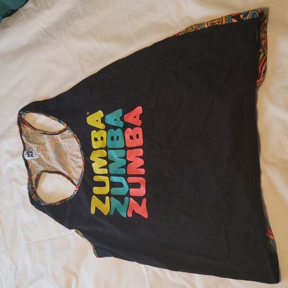 Zumba Fitness Tops - Zumba racerback tank size  xxl
